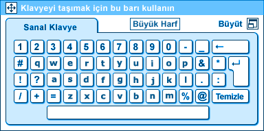 Screen Keyboard